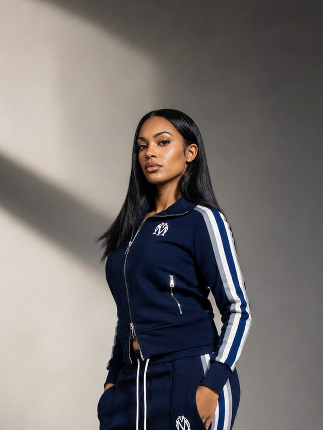 Original MM Track Jacket - Ladies | Navy